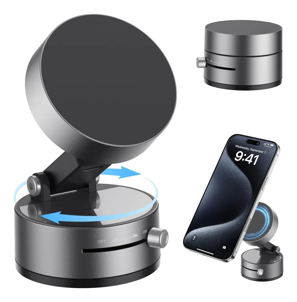 Gray helmet for bikers