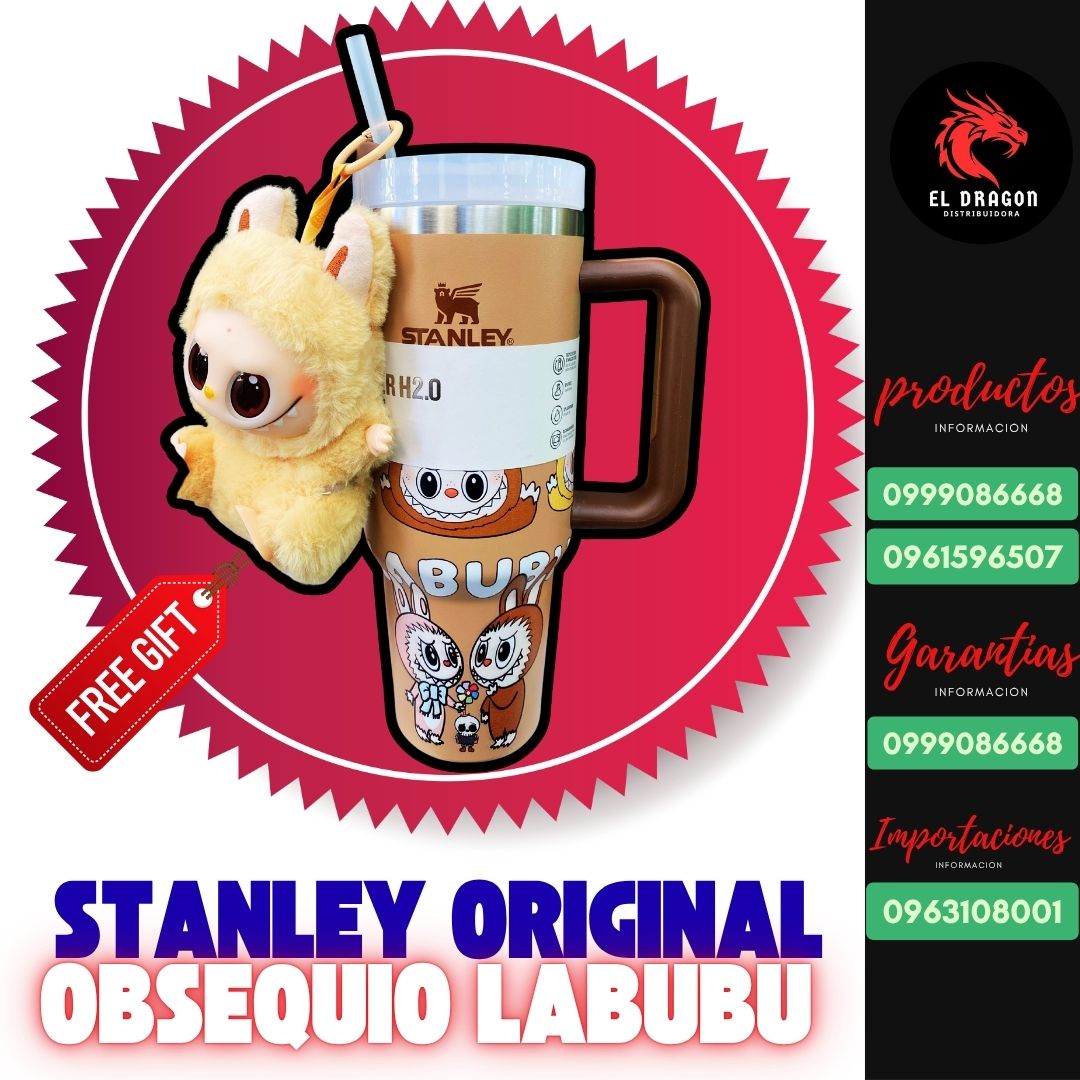 TERMO STANLEY LABUBU ORIGINAL + LABUBU