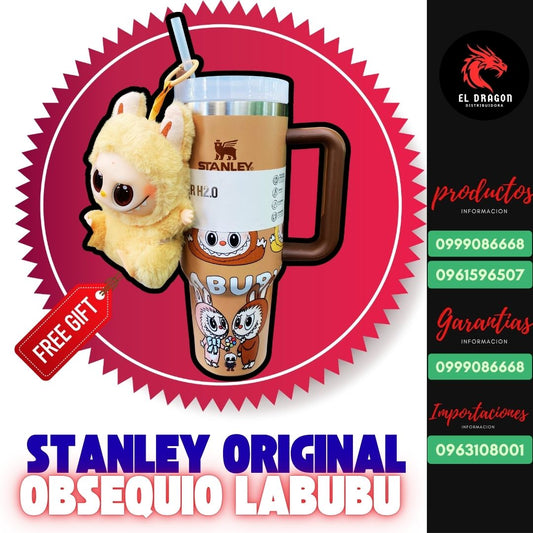 TERMO STANLEY LABUBU ORIGINAL + LABUBU